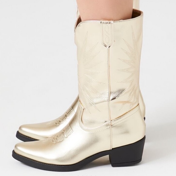 Metallic Cowboy Boots - Picture 3 of 5